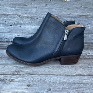 lucky brand barough bootie black